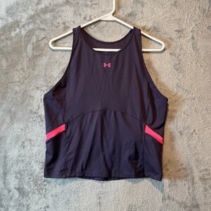Under Armour Women's Mesh Tank Top Size XL Purple Pink